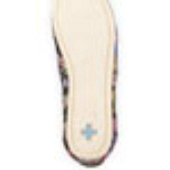 TOMS rare floral print crackled leather slip on - Picture 3 of 7